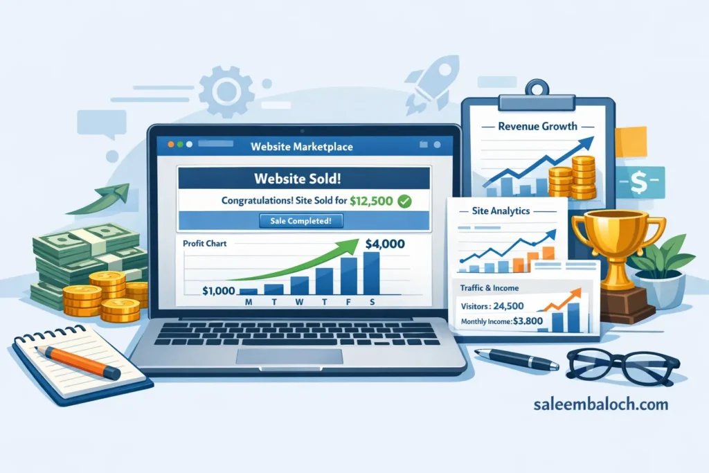 Website flipping bus